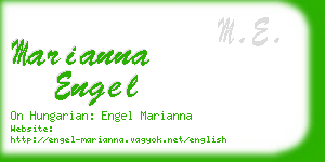 marianna engel business card